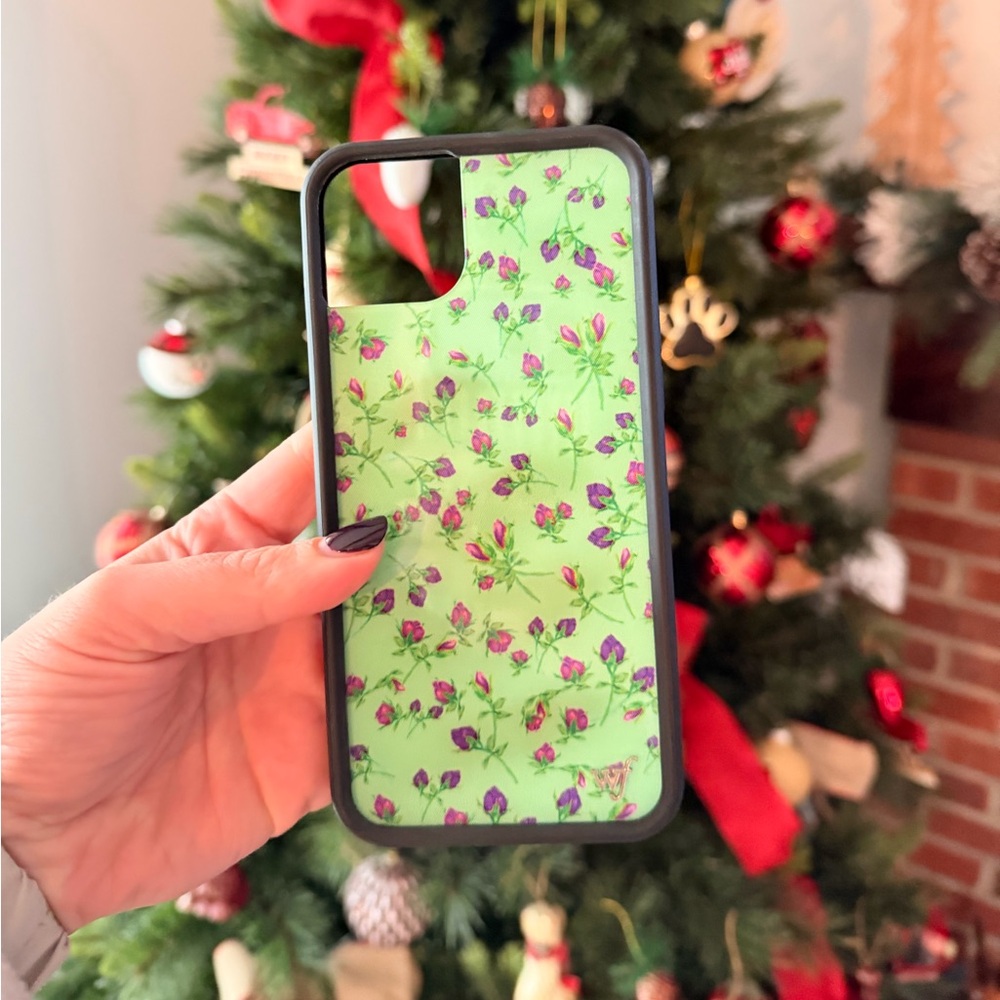 Wildflower Floral Green Phone Case